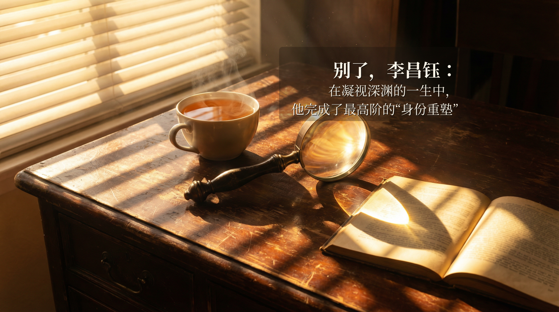 别了，李昌钰：在凝视深渊的一生中，他完成了最高阶的“身份重塑”