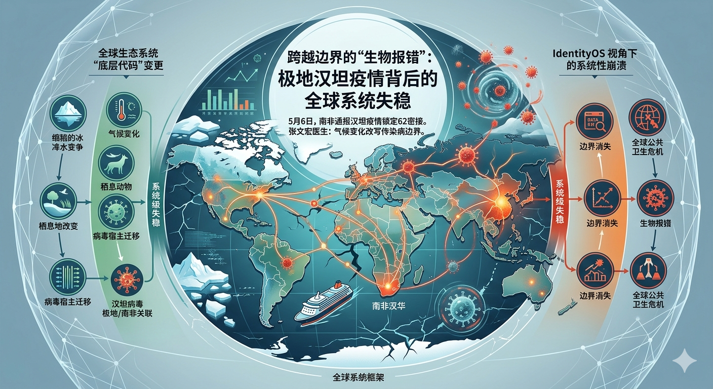 跨越边界的“生物报错”：极地汉坦疫情背后的全球系统失稳
