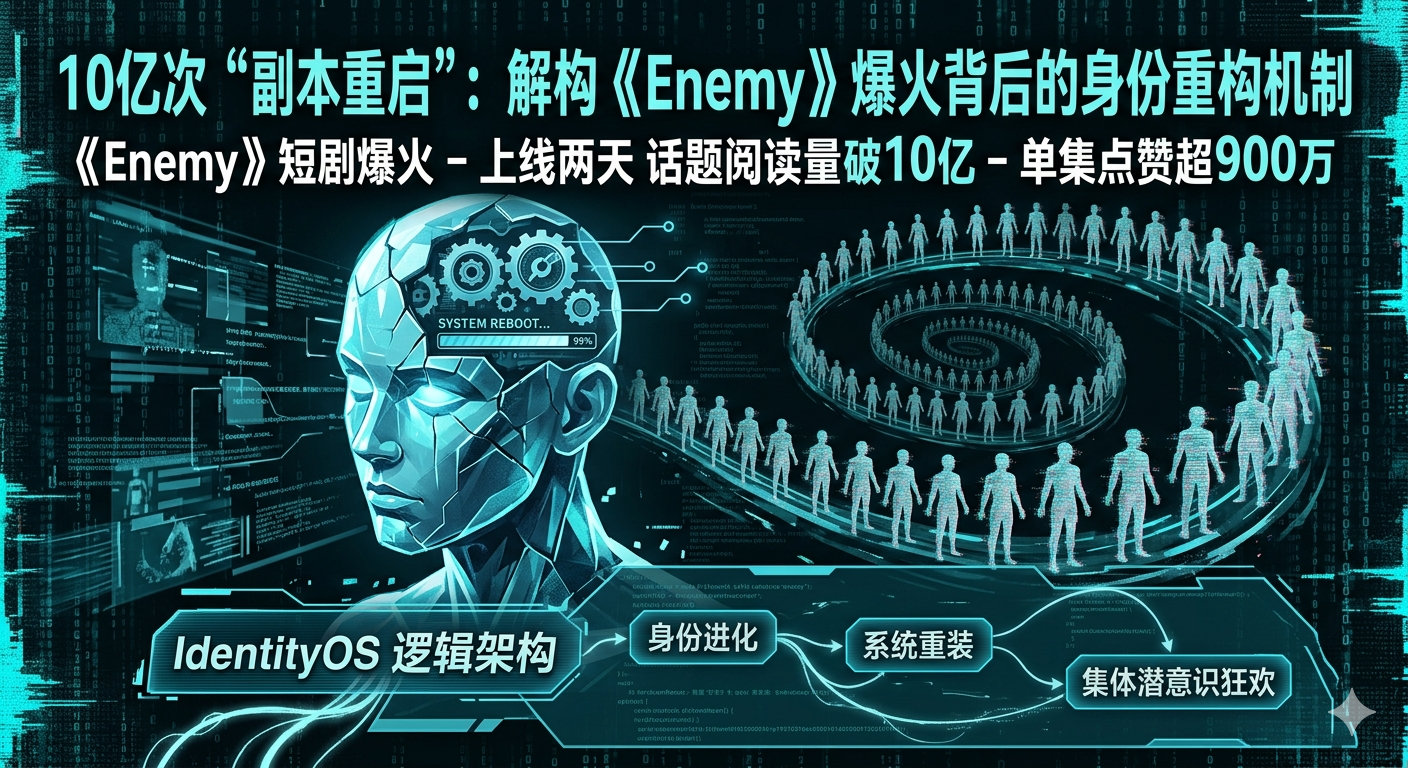 10亿次“副本重启”：解构《Enemy》爆火背后的身份重构机制